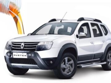 Об'єм масел та рідин ПММ Renault Duster