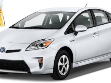 Об'єми масел та рідин Toyota Prius