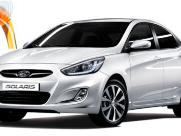 Заправні ємності ПММ Hyundai Solaris