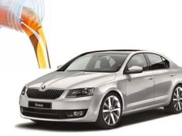 Об'єм масел та рідин Skoda Octavia