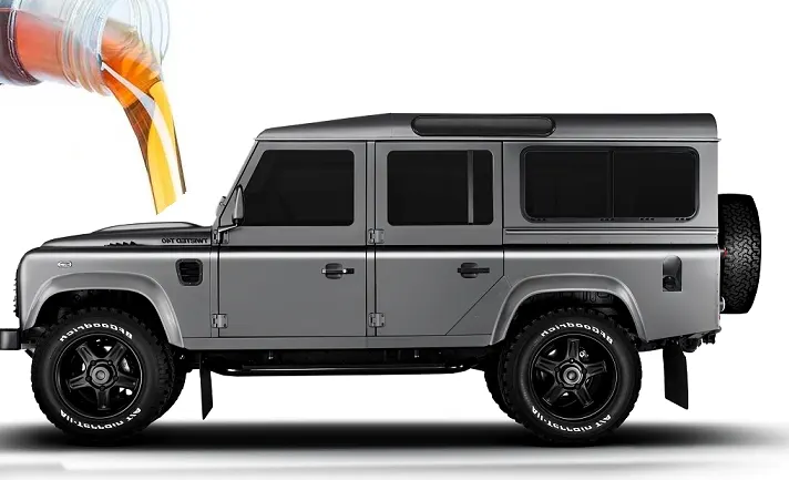 Об'єми та марки рідин Land Rover Defender