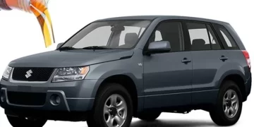 Заправні обсяги та марки ПММ Suzuki Grand Vitara