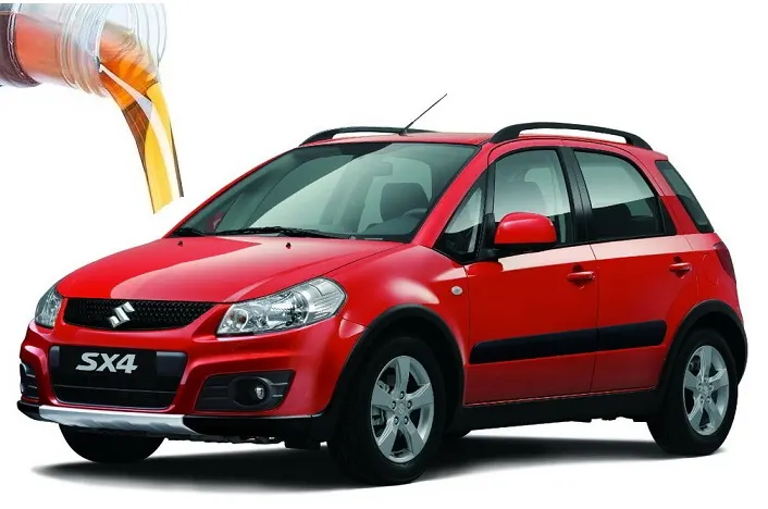 Об'єм масел та рідин ПММ для Suzuki SX4