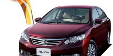 Заправні ємності та марки ПММ Toyota Allion
