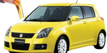 Заправні обсяги та марки ПММ Suzuki Swift