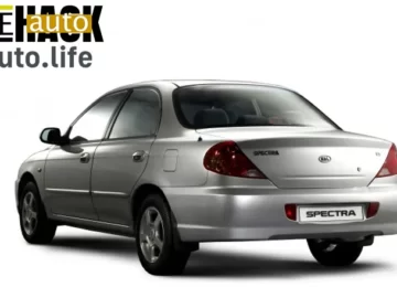 Заправні обсяги масел та марки рідин Kia Spectra